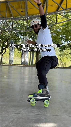 Advanced Skater Tips For Power Slide 🔥😱 #rollerskating #tips #learnonyoutube #shorts