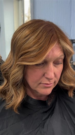 Lived-In Copper Hair Color for Winter