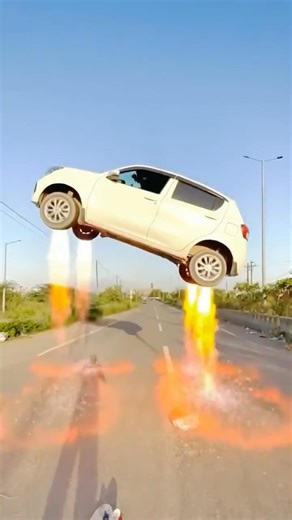 Sukku ki car kha ude kar gayab ho gai #comedy #funny #flyingcar #shortsfeed #viralvideo