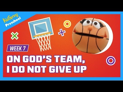 On God's Team, I Do Not Give Up | Game Changer 2025 | Preschool Week 7