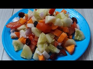 Vegetable Salad Recipe | How to Make a Healthy Salad