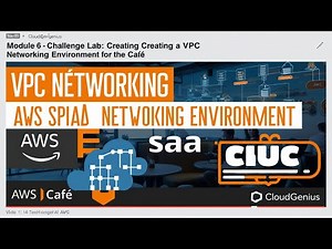 Module 6 - Challenge Lab: Creating a VPC Networking Environment for the Café | AWS SAA | ALX | 100%