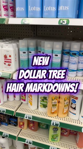 40K views · 243 reactions | New Dollar Tree Hair Markdowns! Run to your Dollar Tree and see if you can score any of these amazing hair deals that they have going on! They have so many products marked down right now! These will sell out quickly so grab yours now! #dollartree #dollartreefinds #dollartreeshopping #dollartreecommunity #dollarstore #dollartreeobsessed #dollartreedeals #BudgetFriendly #dollartreehaul | CassidysCorner | Facebook