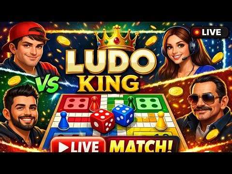 Chance = Game Over 😳 | Ludo King Epic MatchLudo King Live 🎲 | Aaj Luck Ya Skill? 🤔