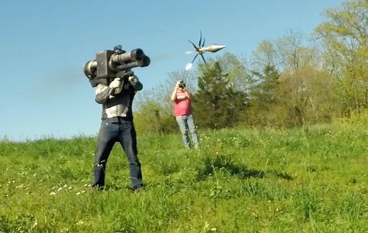 Real-life functional ‘Halo’ rocket launcher built by YouTuber