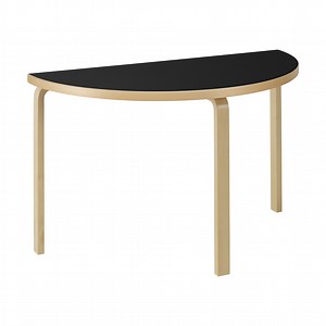 Artek Aalto Half-Round Table 95 - Birch