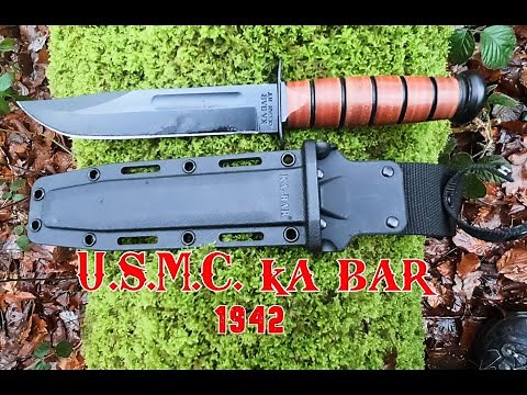 ka bar USMC utility knife / test and review