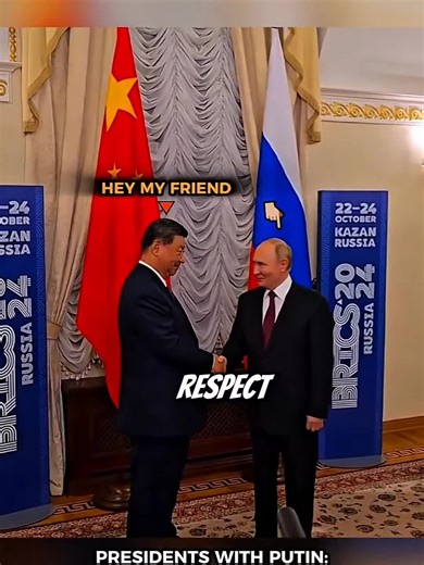 Poutine vs Trump : un vrai leader humain#poutine #vladimirpoutine #trump #viral #gestedhumain