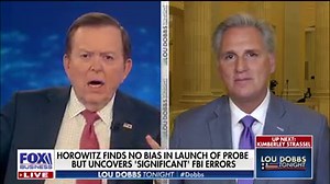 22K views · 860 reactions | On the heels of the FISA report, House Minority Leader Kevin McCarthy joined "Lou Dobbs Tonight" Wednesday to react to the testimony of Inspector General Michael Horowitz. | Fox Business | Facebook