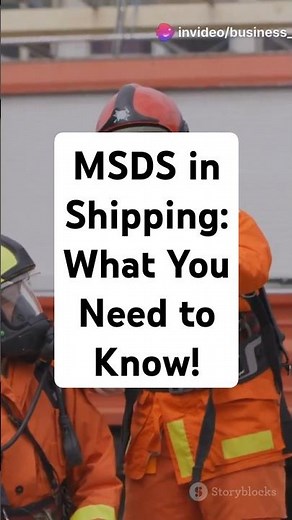 MSDS in Shipping: What You Need to Know! 📦