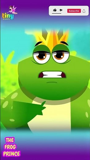 The Frog Prince | Short Fairy Tales #fairytales #nurseryrhymes #shorts