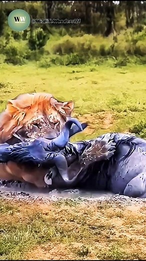 Lion’s Brutal Wildebeest Hunt – Shocking Predator Hunt Caught on Camera!