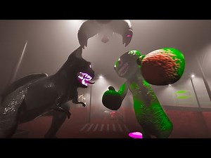 ENDING FIGHT in Slow Motion! Jumbo Josh vs ALL (Garten of Banban 7)