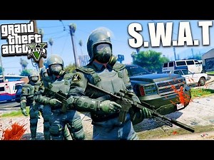 GTA 5 SWAT ROLEPLAY! Massive Raid & Arresting Trevor Philips Gameplay (GTA 5 Mods)