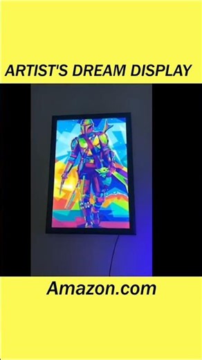 LED Backlit Movie Poster Frame. #amazongadgets #smarthome