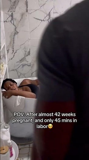 Unmedicated Home Water Birth🥺 #homebirth #waterbirth #laboranddeliverystory #laboranddeliveryvlog