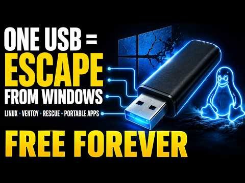 The Free Tool That Turns One USB Into Your Complete Escape From Windows