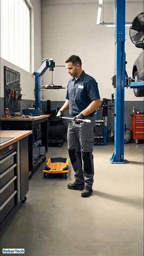 RebarTech Tire Iron Spoon, Pro Bar for Tyre Changer Machine