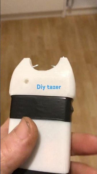 Taser #soldering #3dprinting #experiment #diy #taser