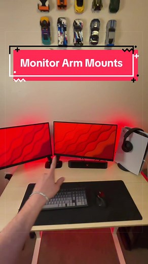 Every setup needs this #flowliftpro #monitorarms #huanuo #dealsforyoudays #monitormounts