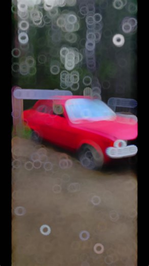Todellisuus ja visio 🤌 Ei puutu kuin lämmin talli ja....🤔 #opel #visio #3d #oldschool #oldcars
