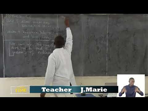 REB | S6 | Physics | Unit 5 | Lesson: Radiation Detectors and Decay Law