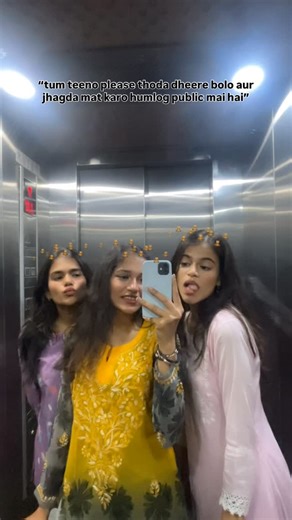 Jia l Sanya l Unnati on Instagram: "yeh toh in-built settings hai yeh change nahi ho sakti 🙆🏻‍♀️ . . . . . . [ sisters, trending, music, viral, trend, reels, relatable, videos, family, cute, fights, explore, explorepage, fyp, honey singh, song, siblings, love, content, first kiss song, yoyo, loud, talks ] . . . . . . #viral #explorepage✨ #fyp #trend #cute"