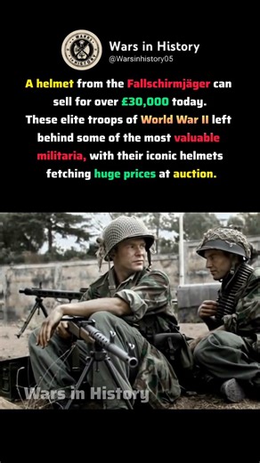 WWII Helmet Worth £30,000?! 😳 #militaryhistory