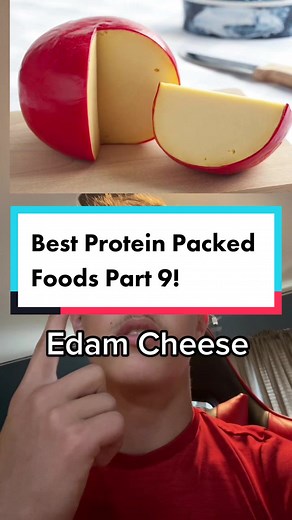 Edam Cheese! #cheese #protein #diet #nighttimerecovery #workout #fitness #gym #fypシ #viral #muscle #workouttips #part9 #workoutadvice