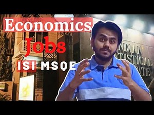 ISI MSQE (Masters in Quantitative Economics) Job Profiles