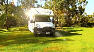A how-to guide for using the Dometic pull-out awning as used within the Sunliner RV Motorhome range. http://sunliner.com.au | Sunliner RV