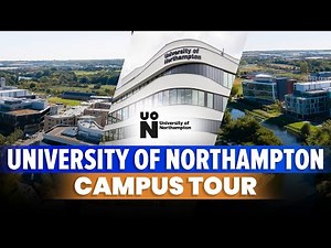 University of Northampton UK: Northampton University UK Campus Tour! 🎓🇬🇧