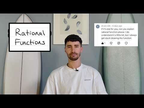 How to Sketch a Graph of Rational Functions - A Physics and Maths Tutor Explains