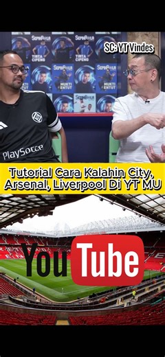 Tutorial kalahin city , liverpool, arsenal ada di youtube MU 🤣🔥 #fyp #manchesterunited #manchestercity #liverpool #arsenal