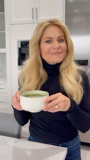 527K views · 7.9K reactions | I drink matcha every morning. Why? Because I love it. It gives me energy but not a buzzed caffeine overload. And, it’s good for me! I don’t add sweetener or milk (milk alternative) simply because I prefer it in its traditional form. However, there are many great matcha recipes to try, just search! My preferred matcha is @matchakari . #NotAnAd I just like matcha  | Candace Cameron Bure | Facebook