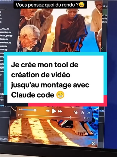 Je créé mon tool de création de vidéo avec Claude code. Le but est de me faciliter la création de A à Z, format short ou long pour youtube. Du choix du thème en passant par le script , les générations d'images , vidéos , animationss sous-titres, voix etc jusqu'au montage. Ça reste un peu sur-mesure par rapport à mes besoins mais assez flexible quand même. Bien-sûr il me permet aussi de voir le coût pour chaque vidéo apres chaque génération. #tool #python #application #informatique