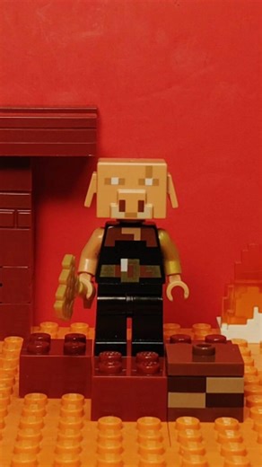 Lego Minecraft - Every Nether Mob Collection! #lego #minecraft #stopmotion