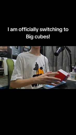 I’m officially switching to big cubes! I’m kidding, but I will definitely start doing more 5x5. Some of my thoughts on the Gan 5x5 M (These are all coming from someone who only does 3x3 and 4x5, by the way). I like this cube a lot. This cube is definitely easy to turn, while still maintaining structure and stability. Considering that I have yet to set my cube up, I am looking forward to how it will be after some lubing and breaking-in. This cube has honestly gotten me hooked on 5x5 again. I prac