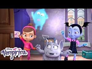 Bat Chat: Demi & Gregoria | Vampirina | Disney Junior