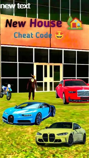 New House Cheat Code 🏡 #shorts #ytshorts #indianbikedriving3d #gta #gaming