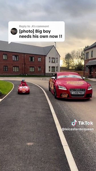 Replying to @.A Does it get better than this?🔥🔥🔥 #dadsoftiktok #son #reallifelightningmcqueen #dadlife