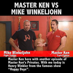1M views · 11K reactions | World renowned MMA coach Mike Winkeljohn explains the "oblique kick" used by UFC champions Jon Jones and Holly Holm and as usual Master Ken has a much better alternative. | Master Ken | Facebook