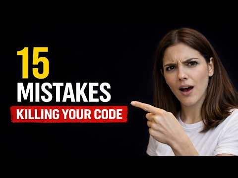 15 AI Coding Mistakes You're Probably Making