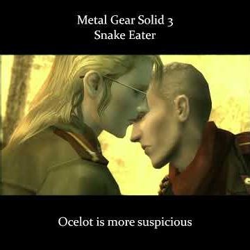 Ocelot is Suspicious #metalgearsolid3 #metalgearsolid3snakeeater #metalgearsolid