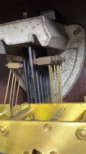 How Is a Chime Melody Created Inside a Mechanical Clock?