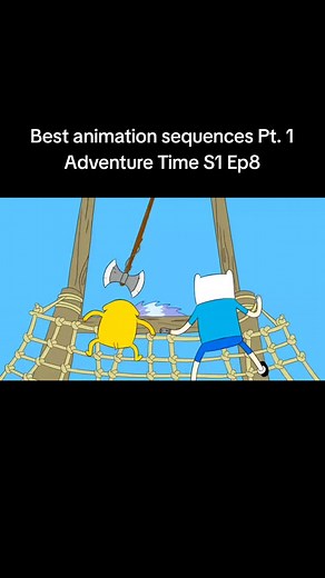 Best Animation Sequence Pt. 1 (Adventure Time Season 1 Episode 8 - Business Time)#adventuretime #animation #finnthehuman #jakethedog #fypage