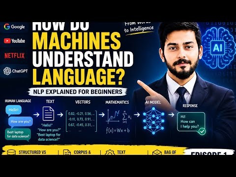 “Introduction to NLP | Structured Data, Free text, Bag of Words Explained Simply”