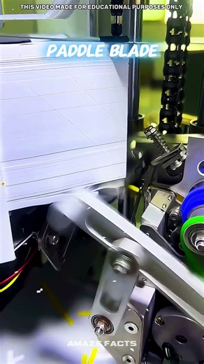 This Machine Counts Paper with AIR! 😱🌀 #sciencefacts #shorts #facts