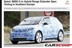 Tests estivaux pour la BMW i3