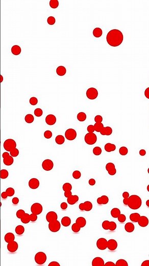 Satisfying Red Rubber Balls Bouncing in Slow Motion 🔴🧠